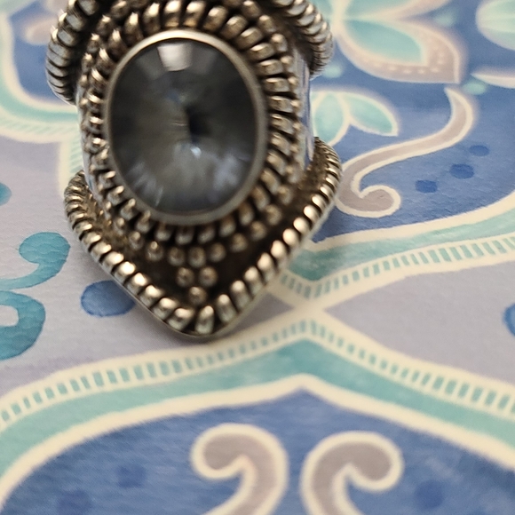 Sterling silver ring - Picture 2 of 9